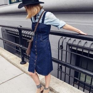 Madewell Denim Matilda Wash Overall Dress